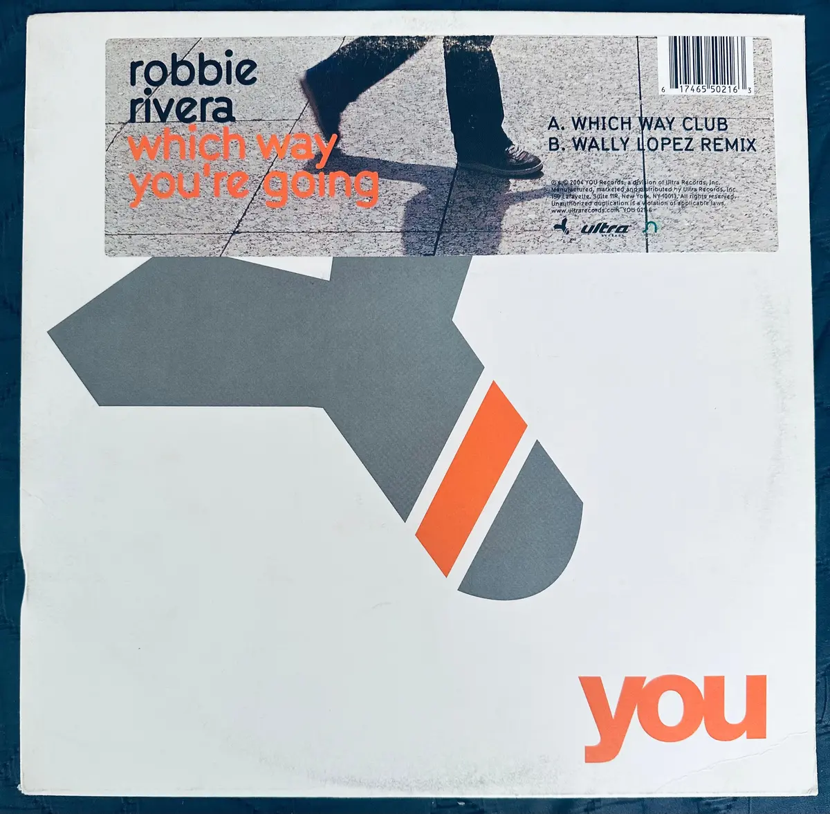 Robbie Rivera -  Which Way You’Re Going 12" Lp Vinyl Single Used 1