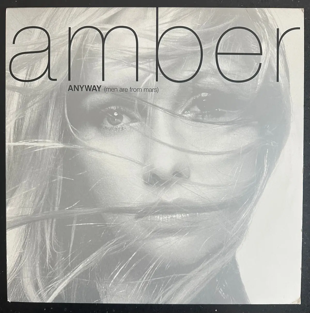 Amber -- Anyways (Men Are From Mars) 12" Remix Lp Vinyl - Used 1