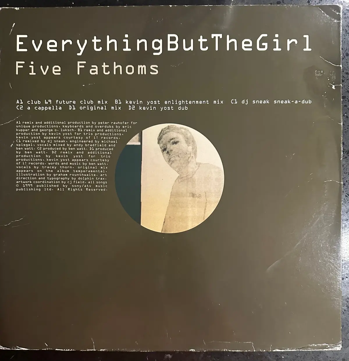 Everything But The Girl - Five Phantoms 12" Single Lp Vinyl - Used 1