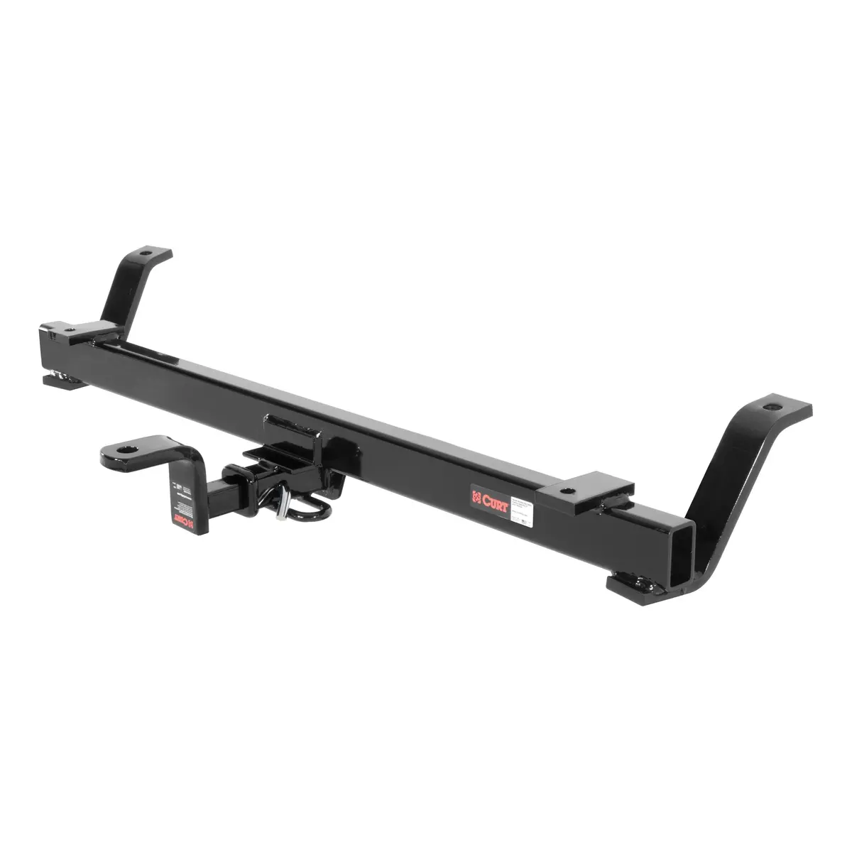 Curt 110413 Class 1 Trailer Hitch With Ball Mount, 1-1/4-Inch Receiver, Select Ford Mustang 1