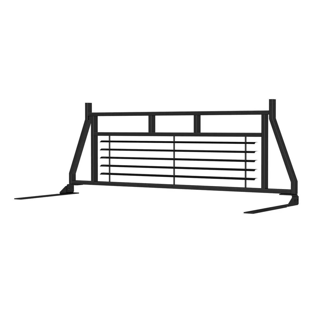 Aries 111000 Classic Heavy-Duty Black Steel Truck Headache Rack Cab Protector For Select Chevrolet, Ford, Dodge, Gmc 1