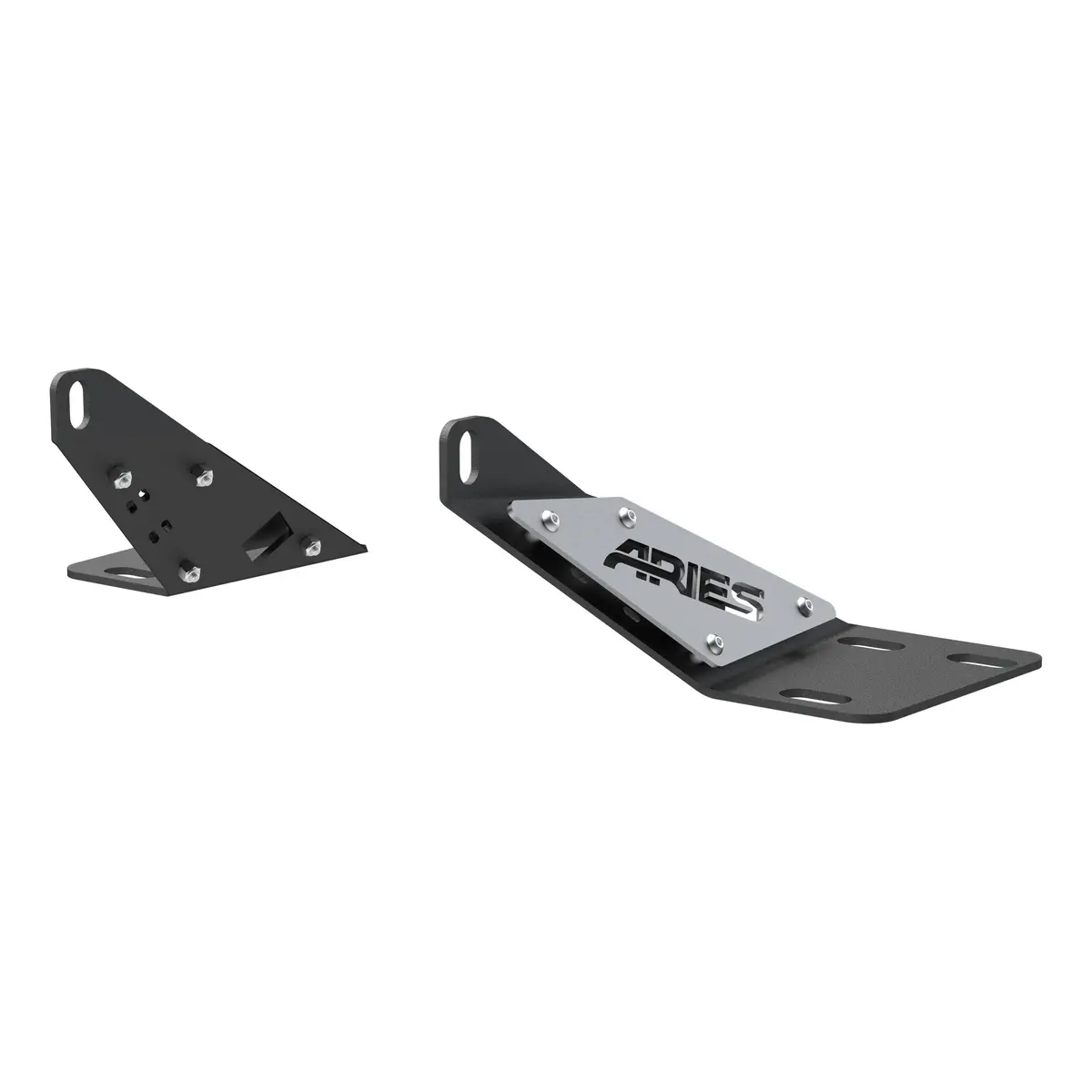 Aries 15913 Jeep Wrangler Tj Hood Light Brackets, Light Bar Sold Separately 1