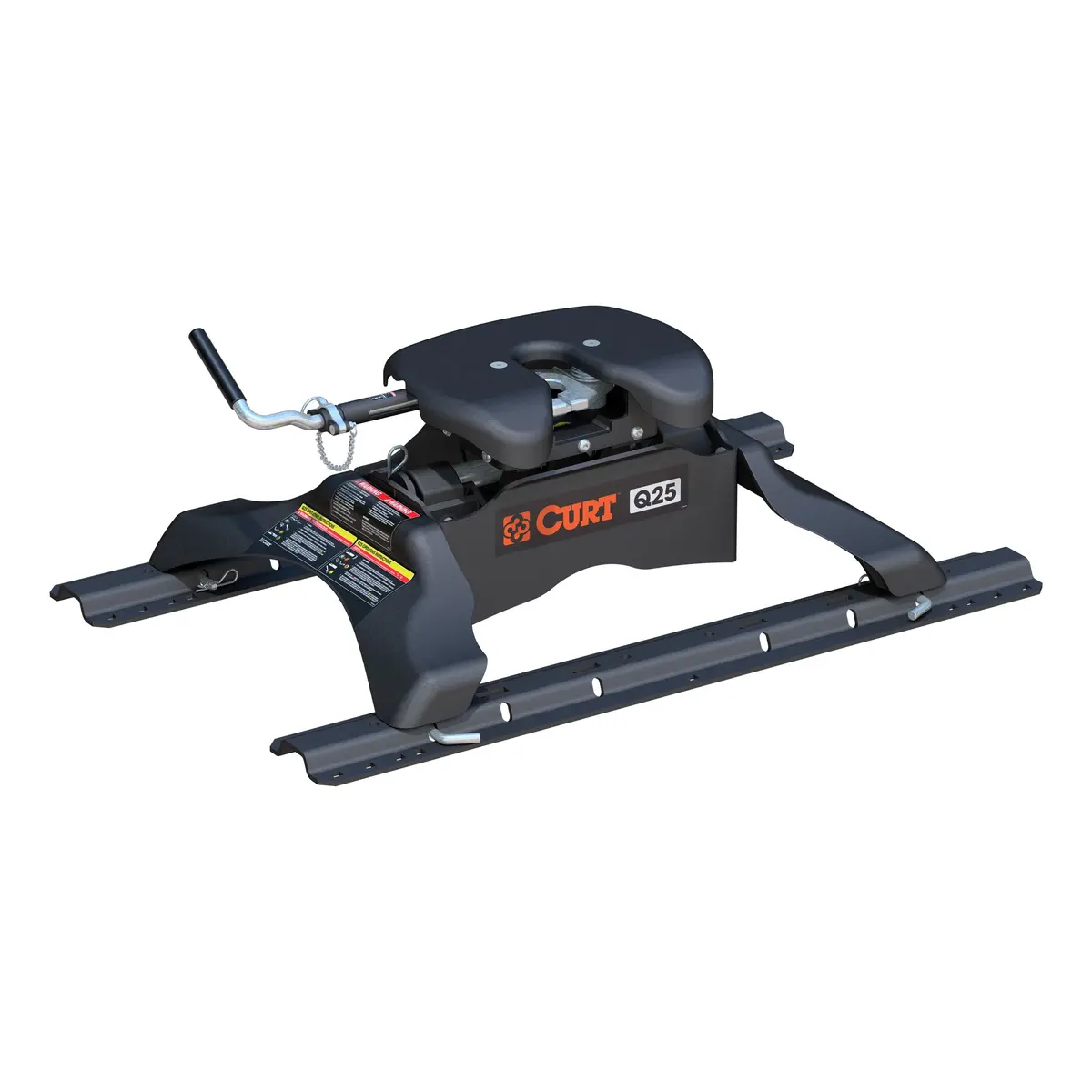 Curt 16266 Q25 5Th Wheel Hitch With Base Rails, 25,000 Lbs. 1