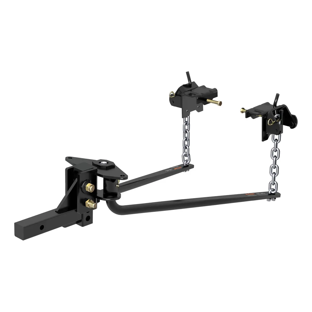 Curt 17052 Mv Round Bar Weight Distribution Hitch, Up To 10,000 Lbs., 2-Inch Shank 1