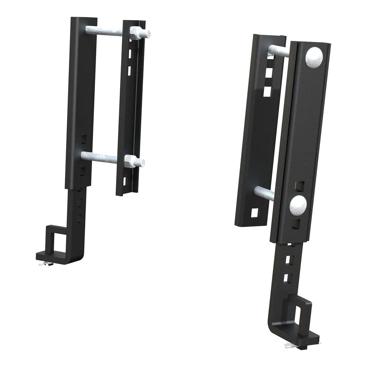 Curt 17515 Replacement Trutrack Weight Distribution Hitch Adjustable Support Brackets For 8-Inch Trailer Frames 1
