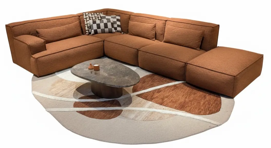 Sofa Lotus - Model In Winkel 1