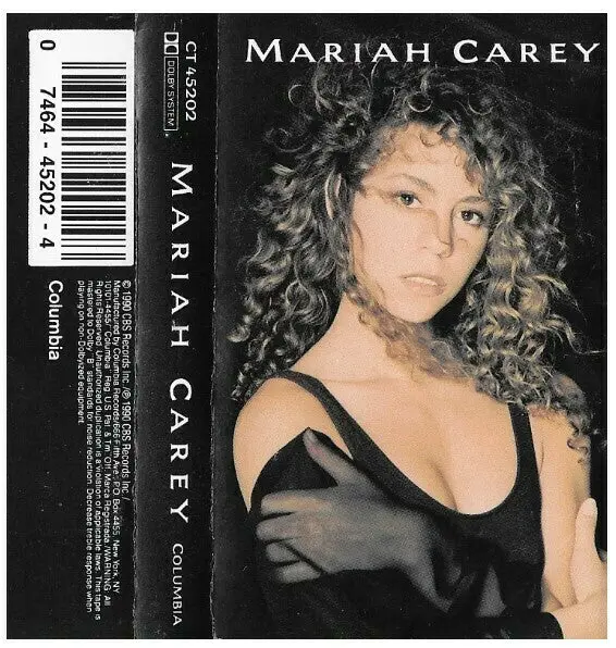 Mariah Carey - Mariah Carey (Self Titled) - '90 Audio Cassette - Used 1