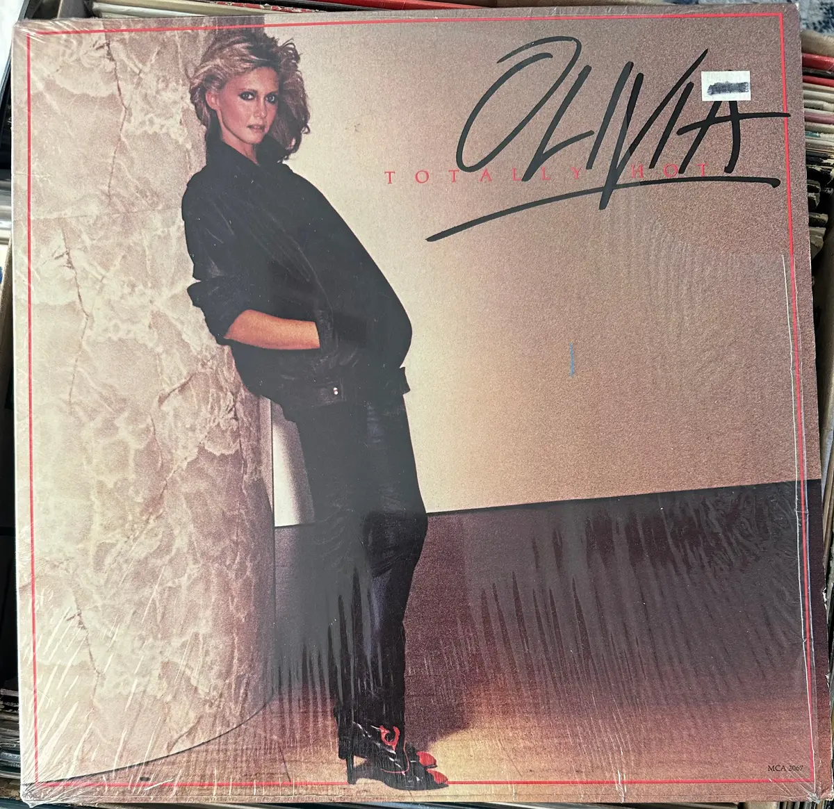 Olivia Newton-John —Totally Hot '77 Lp Vinyl In Cellophane Used 1