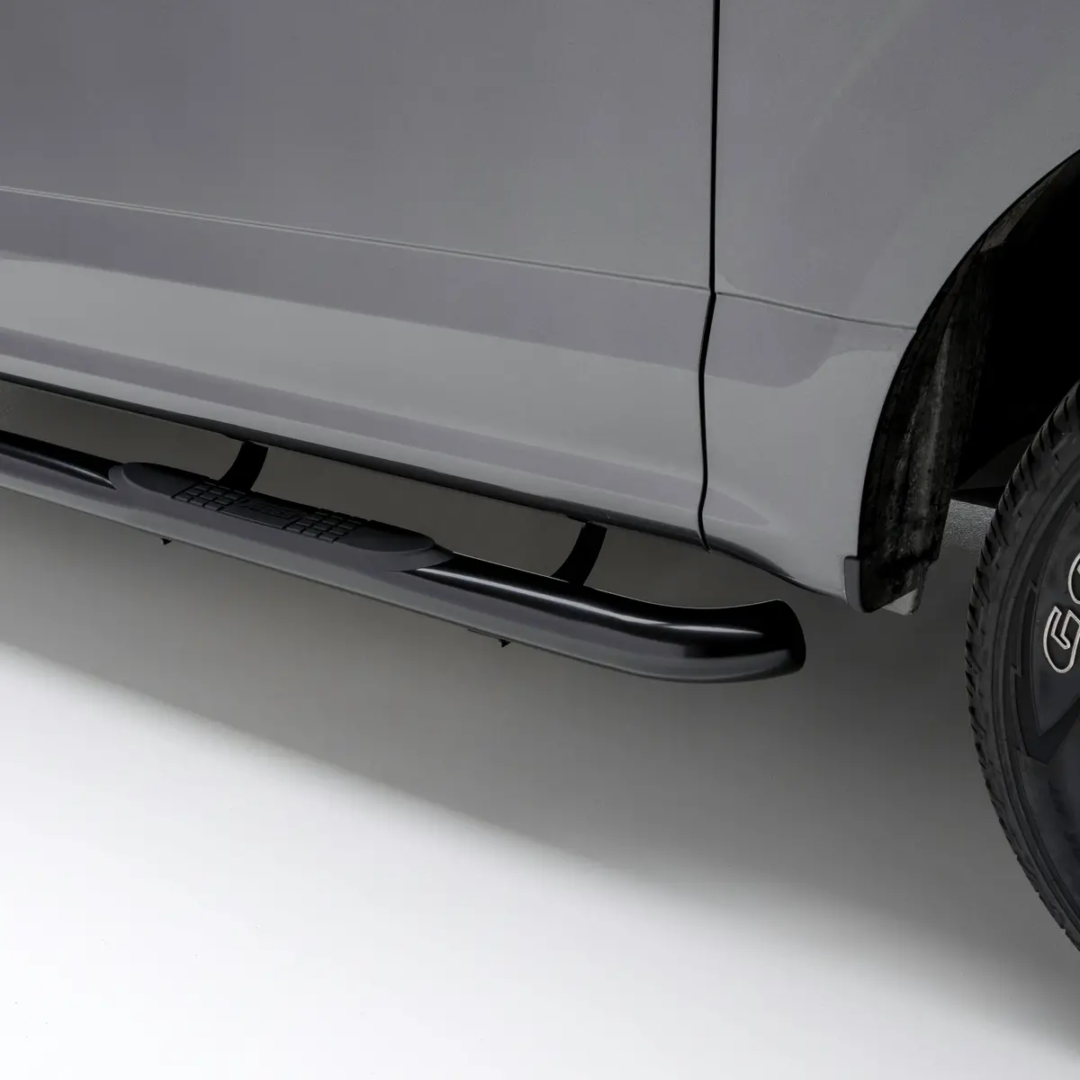 Aries 205002 3-Inch Round Black Steel Nerf Bars, Select Dodge Ram 1500, 2500 1