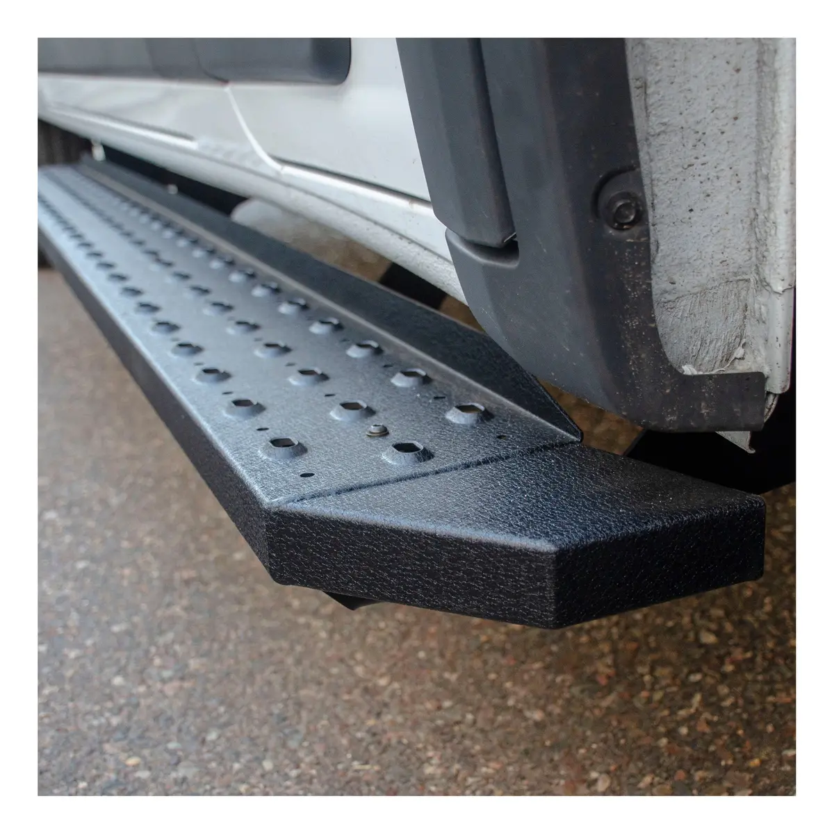 Aries 2055534 Ridgestep Black Steel 36-Inch, 96-Inch Cargo Van Running Boards For Select Dodge, Freightliner, Mercedes-Benz Sprinter 2500, 3500 1