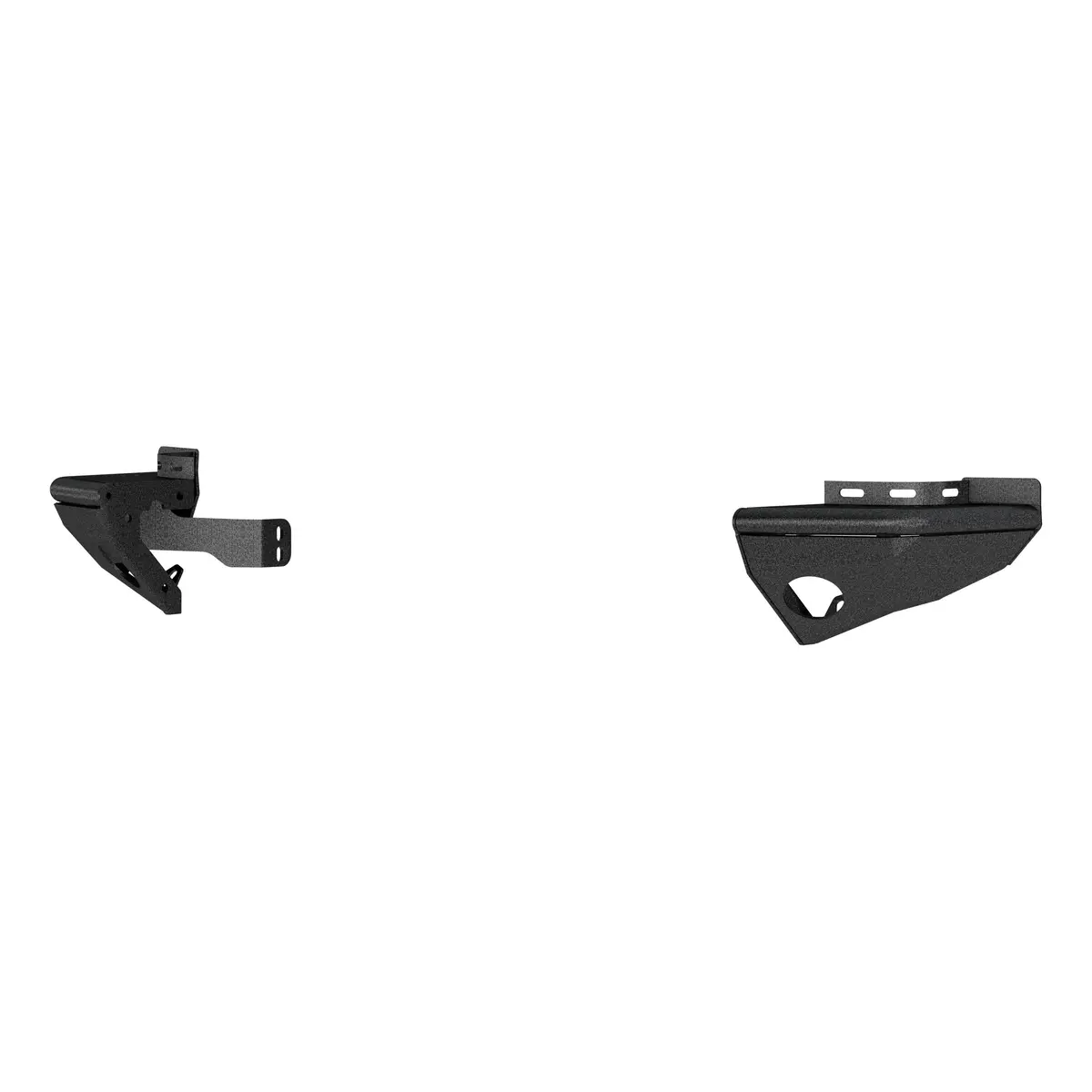 Aries 2081220 Trailchaser Black Aluminum Rear Jeep Wrangler Jk Bumper Corners Only 1