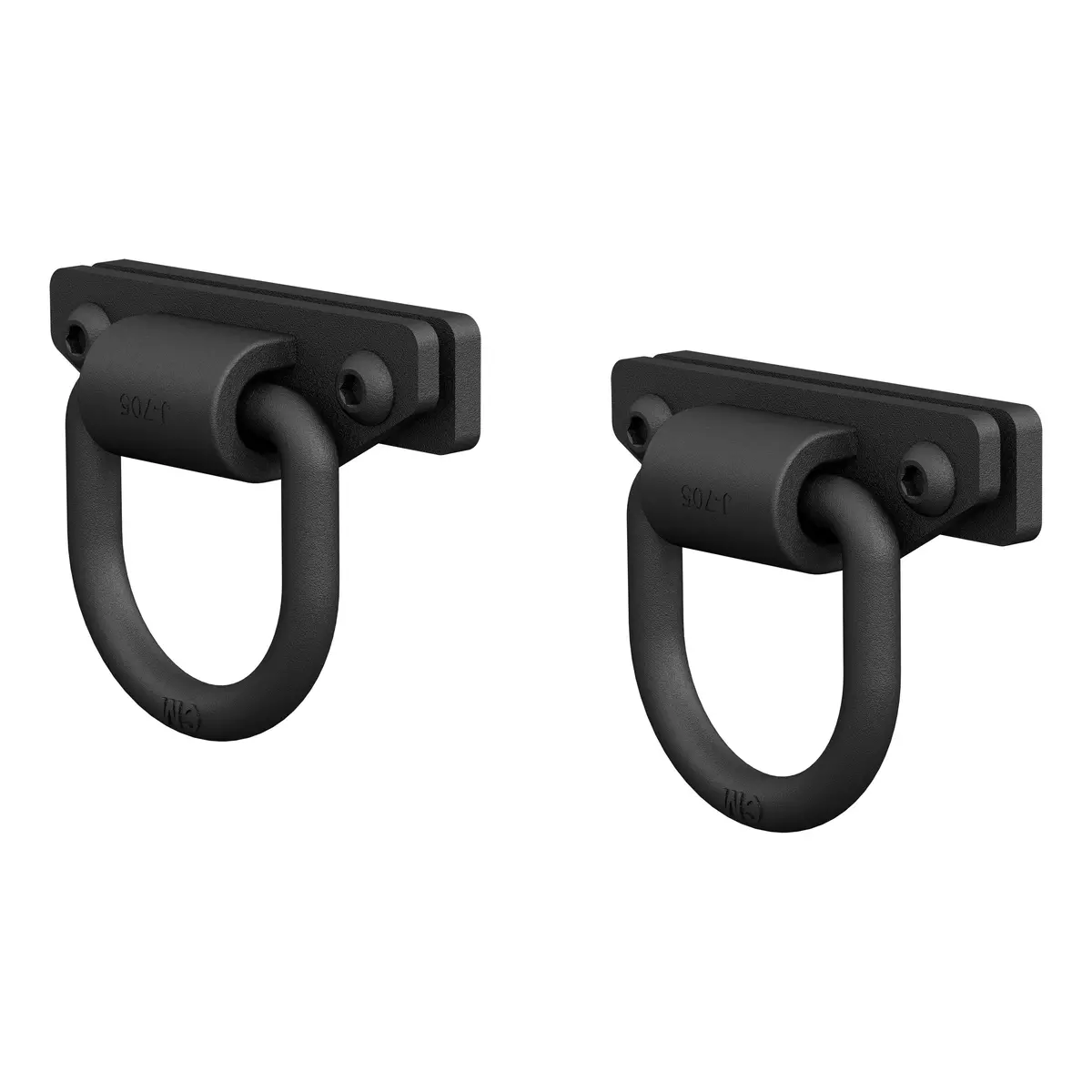 Aries 2081300 Heavy-Duty Tow Hooks Anti-Rattle D-Ring Shackles, 9,000 Lbs. Capacity 1