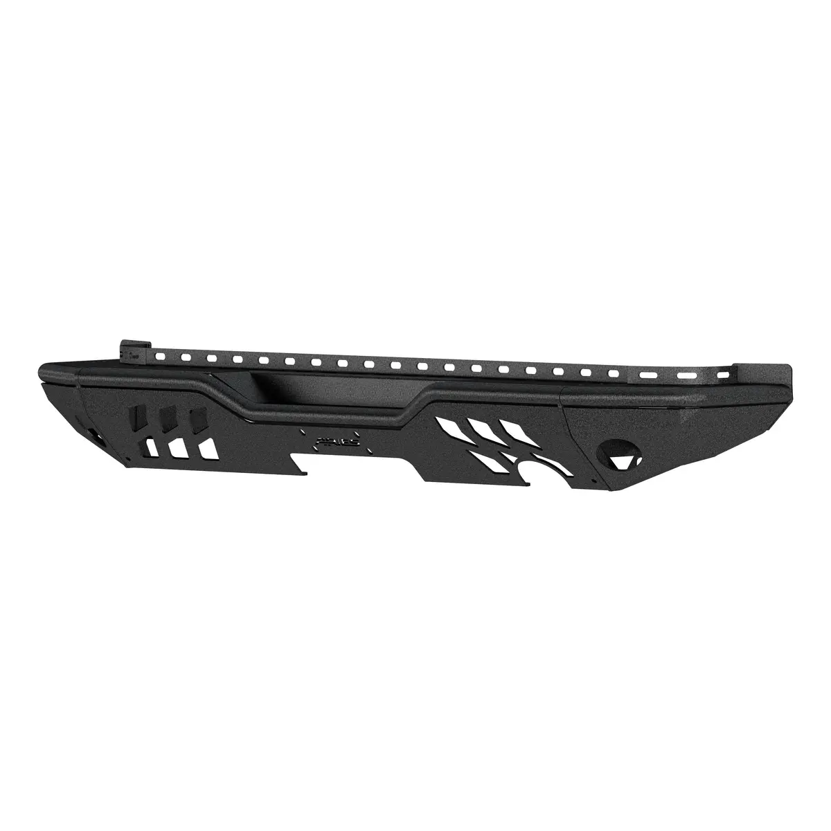 Aries 2082036 Trailchaser Black Aluminum Jeep Wrangler Jk Rear Bumper 1