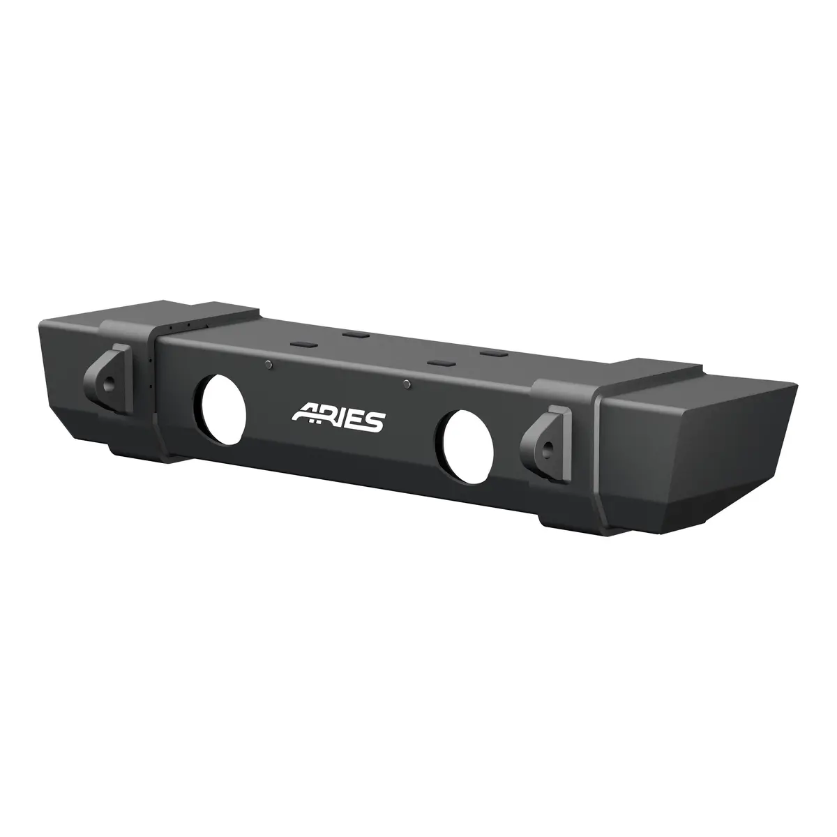 Aries 2156002 Trailcrusher Black Steel Jeep Wrangler Jl, Gladiator Front Bumper, 12,500 Lbs. Winch And Shackle Ratings 1