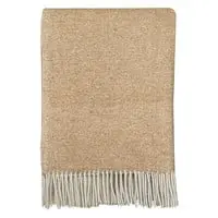 Wollen Plaid - Camel 1