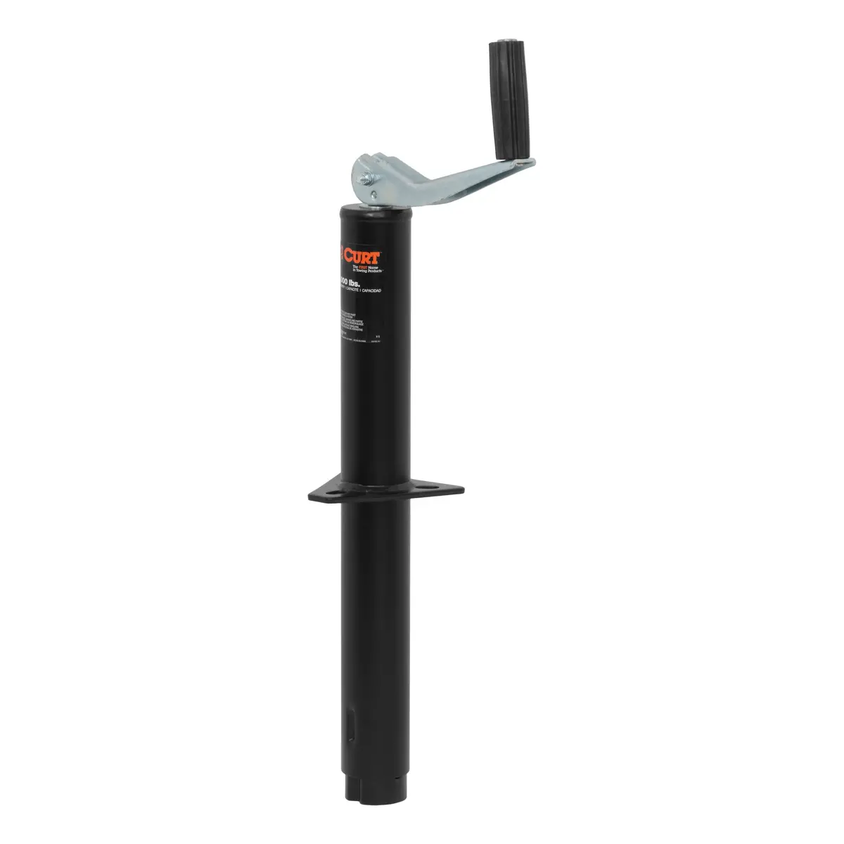 Curt 28250 A-Frame Trailer Jack, 5,000 Lbs., 14-1/8 Inches Vertical Travel 1