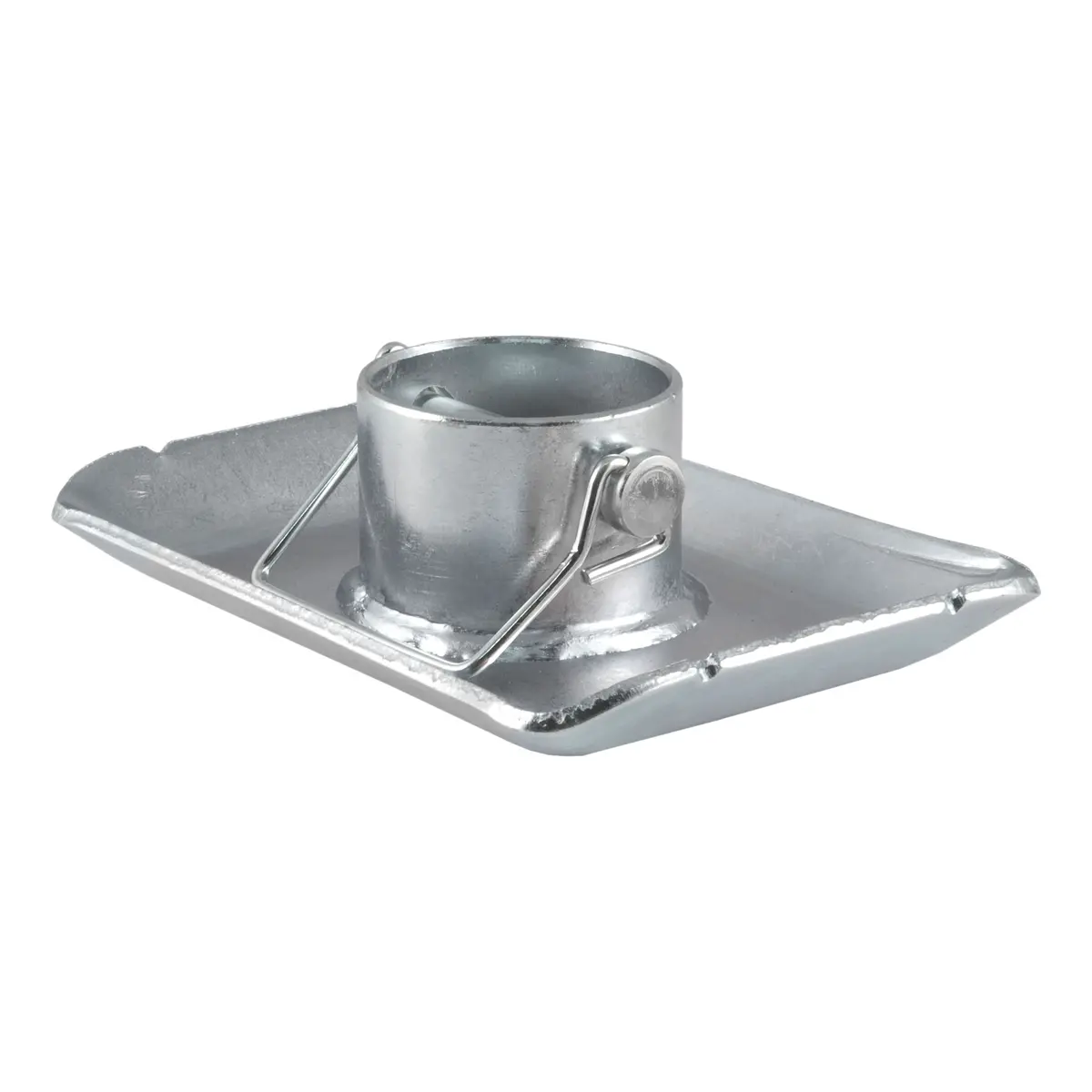 Curt 28273 Trailer Jack Foot, Fits 2-Inch Diameter Tube, Supports 2,000 Lbs. 1