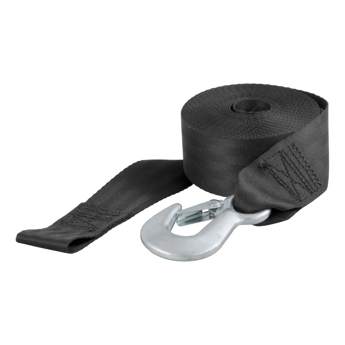 Curt 29007 2-Inch X 20-Foot Nylon Winch Strap With Hook, 4,000 Lbs. 1