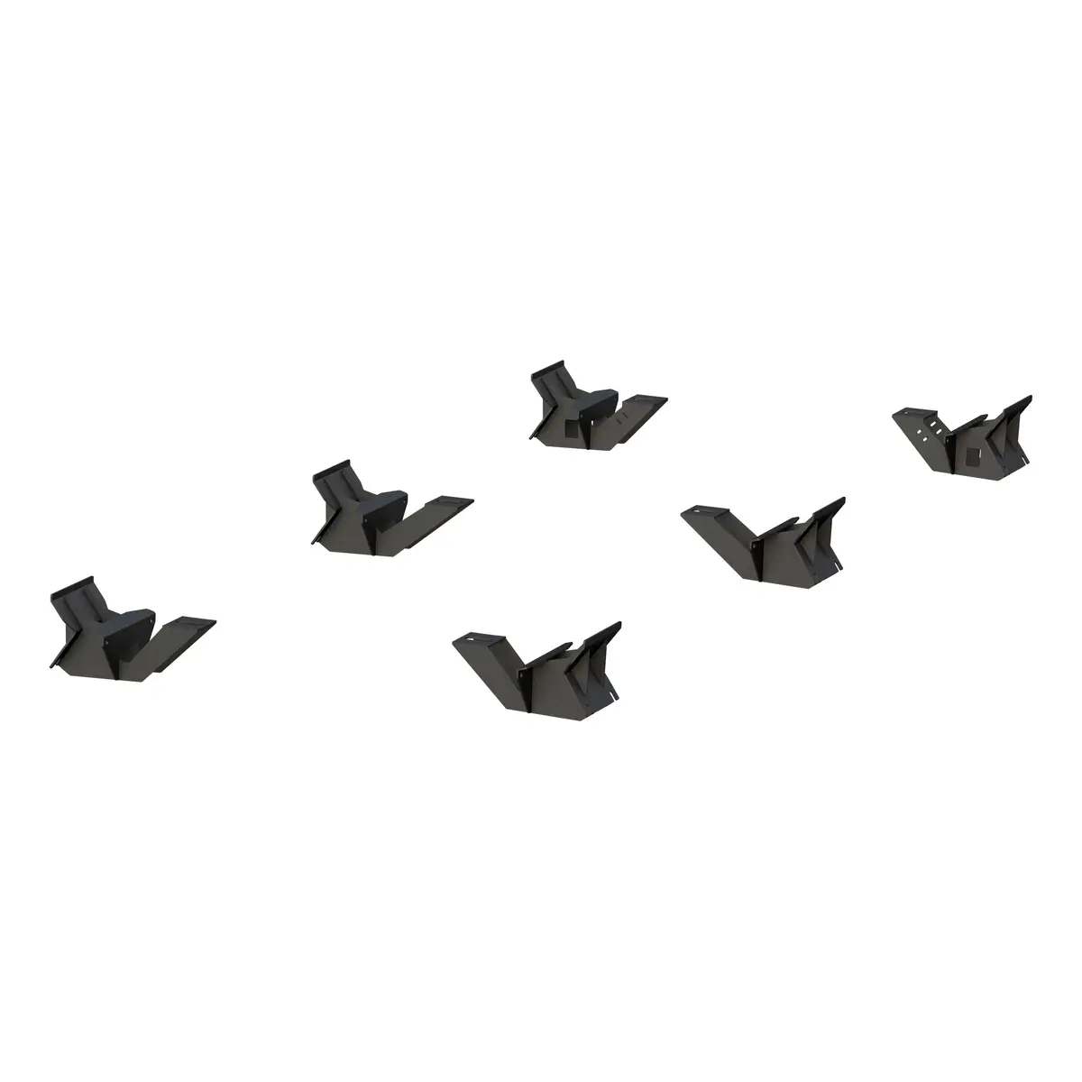 Aries 3025171 Mounting Brackets For Actiontrac Powered Running Boards (Boards Not Included) 1