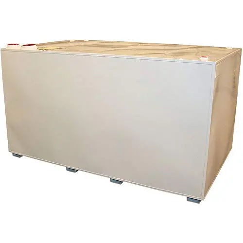 Midwest Industrial Tanks Double-Wall Storage Fuel Tank - 1000-Gallon, Model Number Rtd-Cc-1000-10-12 1