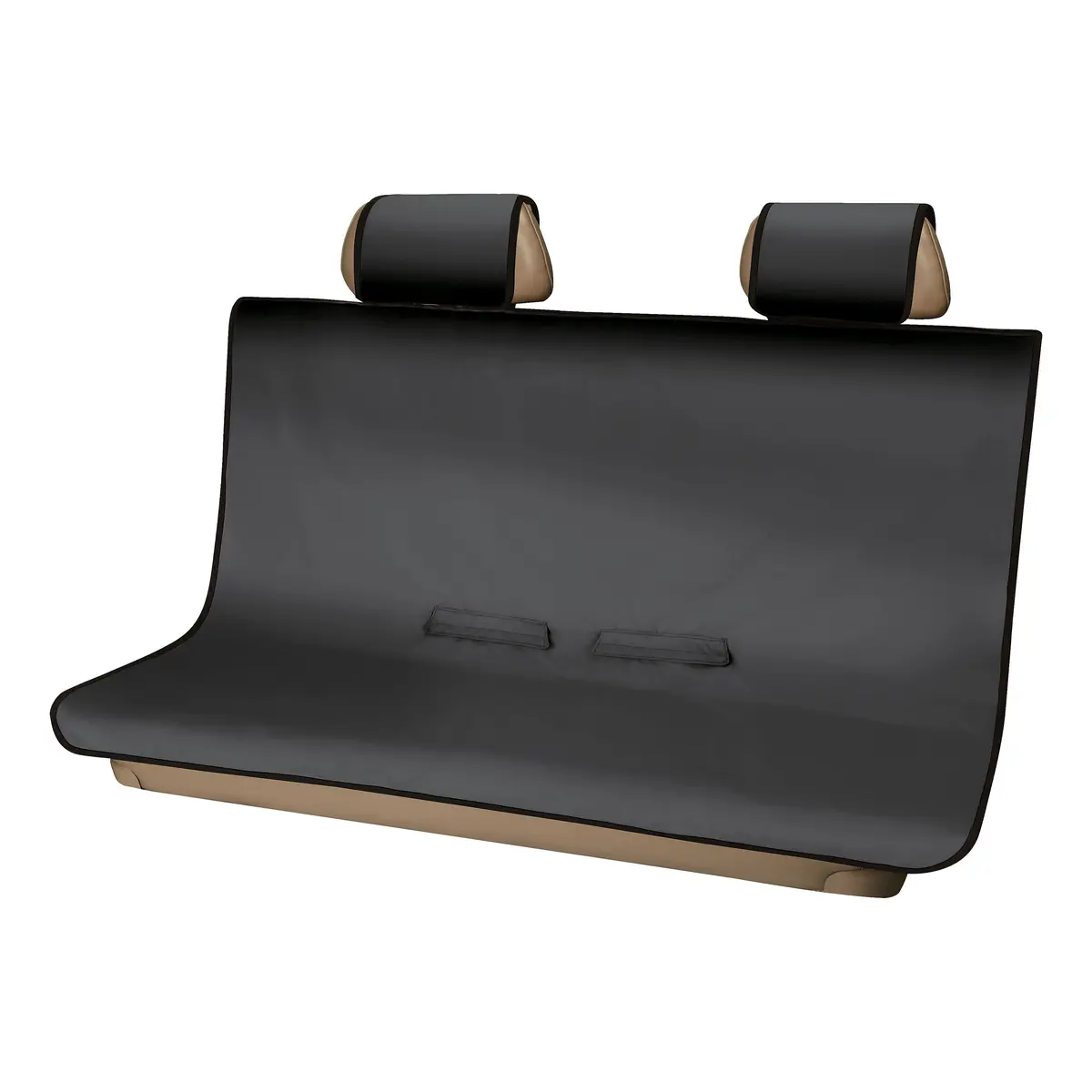 Aries 3146-09 Seat Defender 58-Inch X 55.5-Inch Black Universal Bench Car Seat Cover Protector 1