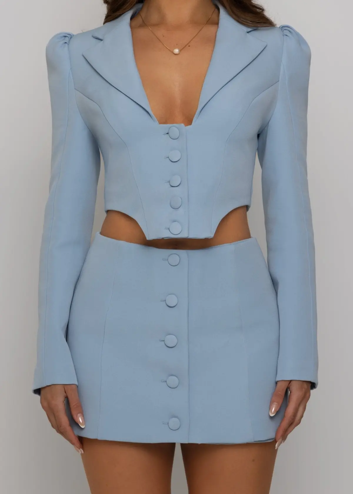 Tailored Dreams Two Piece - Blue 3