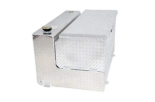 Dee Zee Dz91741x (80 Gallon) Auxiliary Diesel Combo Transfer Tank & Tool Box - Aluminum 1