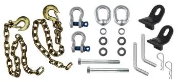 3215 Andersen Safety Chains With Special Rail Tabs For Ultimate Connection Rail Models (Incls Special Bolts And Shackles) 1