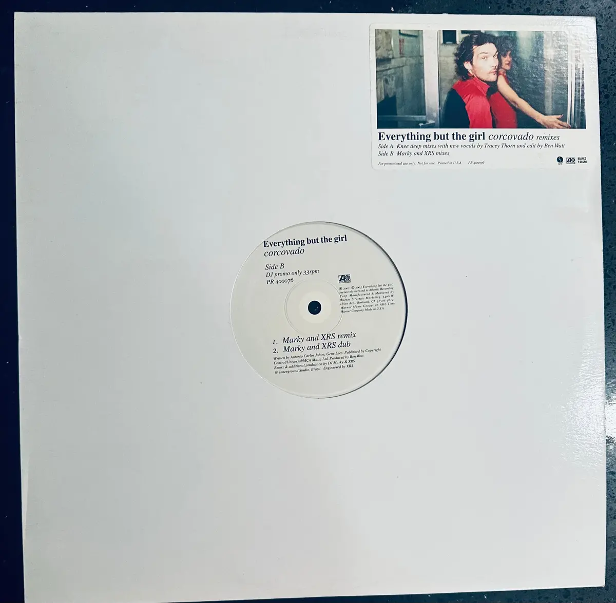 Everything But The Girl - Corcovado Remixes   12" Single Lp [Promo] Vinyl - Used 1