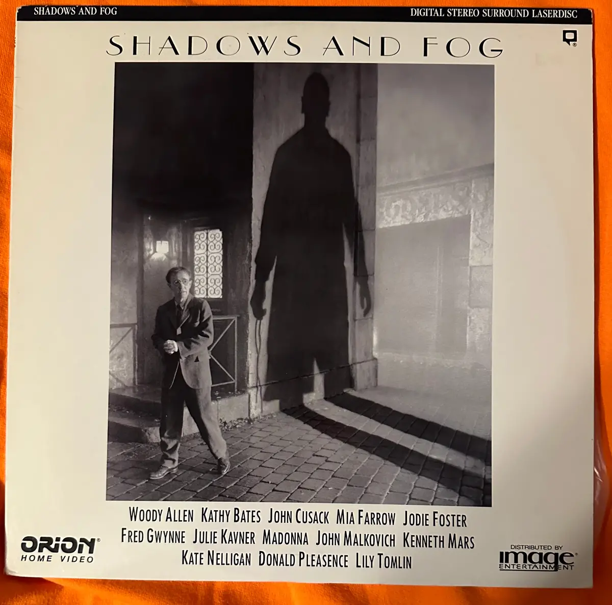 Madonna - Shadows And Fog Laserdisc - Used 1
