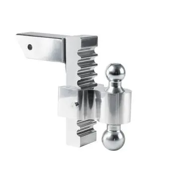 3445-25 Andersen 8" Rapid Hitch 2-1/2" Shank, 2" X 2-5/16" Plated Steel Combo Ball (10K/12.5K Gtwr) - 1