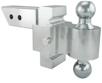 3462-25 Andersen 4" Rapid Hitch 2-1/2" Shank, 1-7/8" X 2" Plated Steel Combo Ball (7.5K/8K Gtwr) 1