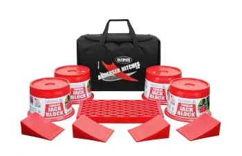 3602-M Andersen Ultimate Trailer Gearª Jack Block Bag (Duffel Bag With 9-Pc Kit With Tjb's For 5Th Wheel Rv's) 1