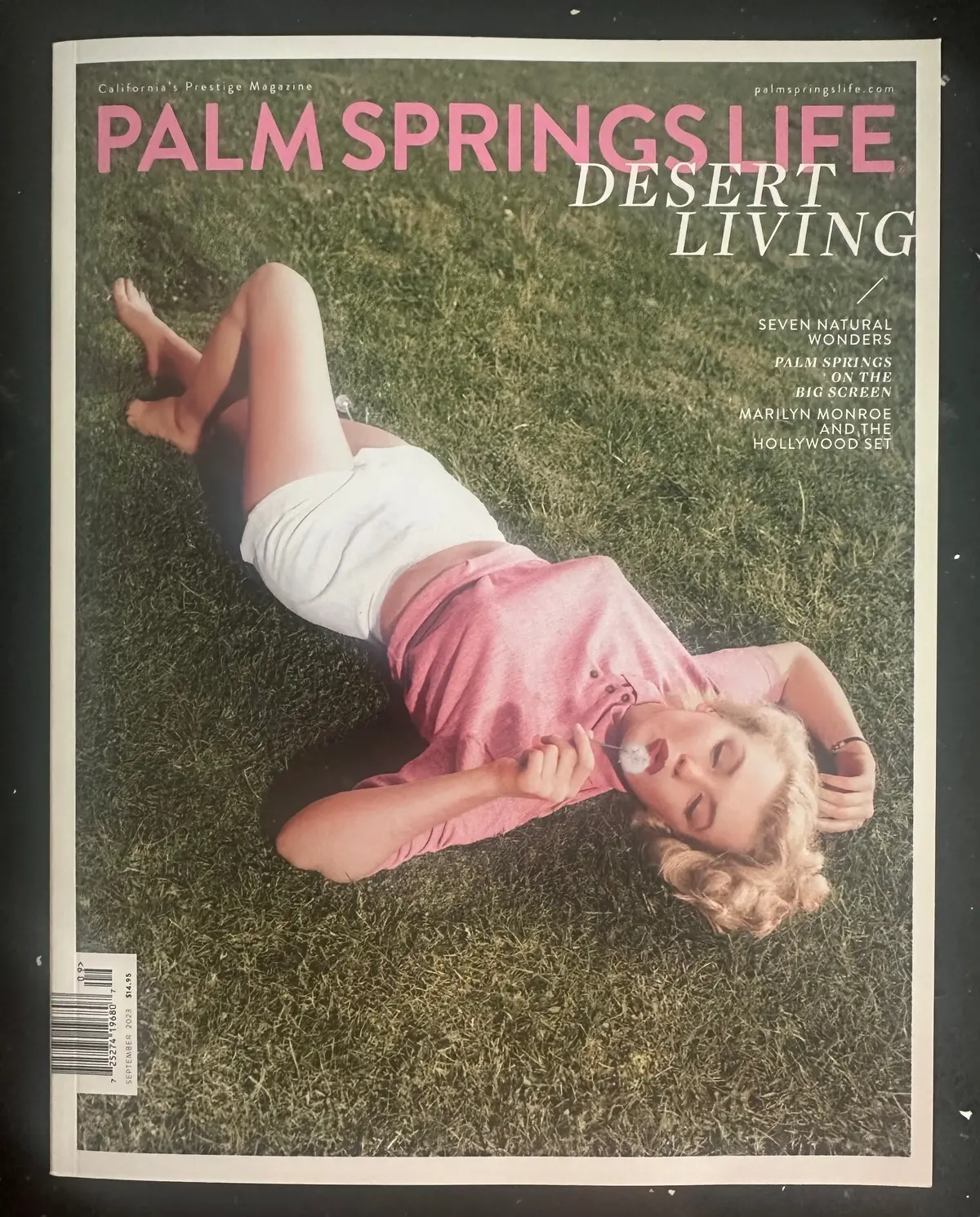 Marilyn Monroe Desert Living Magazine Palm Springs Used- Usa Orders Only Due To Weight 1