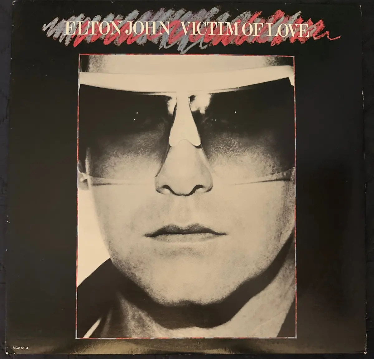 Elton John - Victim Of Love 1979 Lp Vinyl - Used 1