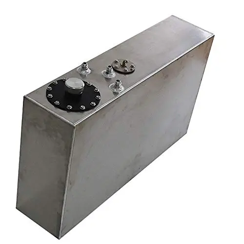 Slim Aluminum Race/Drift Fuel Cell Gas Tank 17 Gallon 64L+Level Sender 1