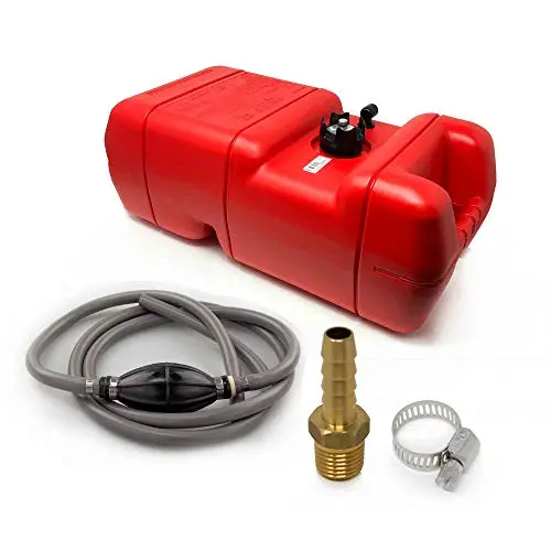 Five Oceans 6 Gallon Fuel Tank/Portable Universal Kit, 5/16 Inches Hose Fo-3312-C8 1