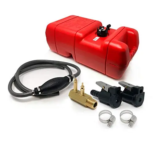 Five Oceans 6 Gallon Fuel Tank Portable Kit (Omc, Johnson & Evinrude), 3/8 Inches Fo-3866 1