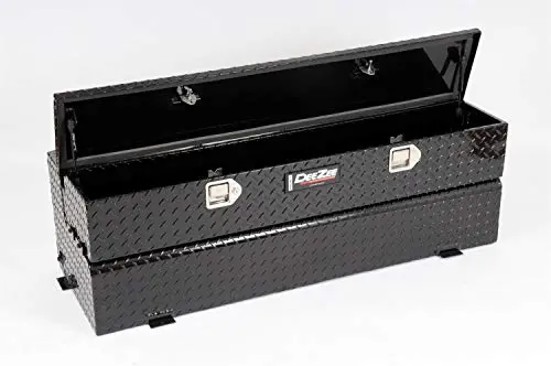 Dee Zee Dz92740xb (43 Gallon) Auxiliary Diesel Fuel Transfer Tank - Black Aluminum 1