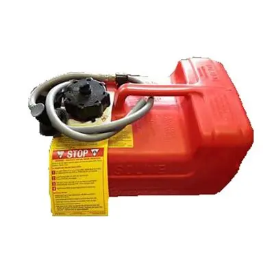Quicksilver 8M0047598 Portable Marine Boat Fuel Tank With Fuel Demand Valve, 3.2-Gallon Capacity 2