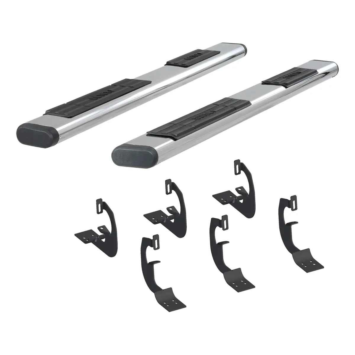 Aries 4444013 85-Inch Oval Polished Stainless Steel Nerf Bars, Select Dodge Ram 1500 1