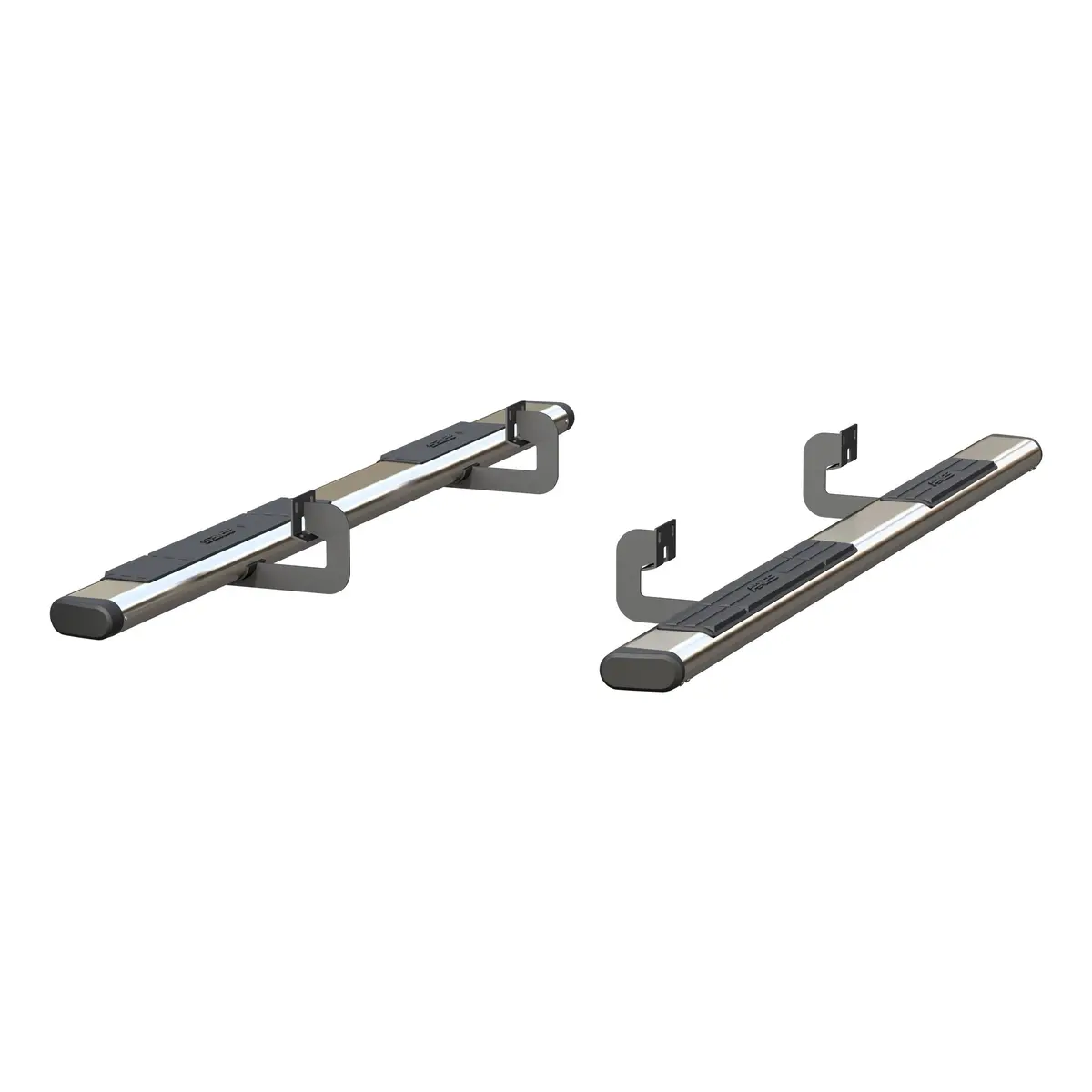 Aries 4444020 91-Inch Oval Polished Stainless Steel Nerf Bars, Select Ford F-150 1