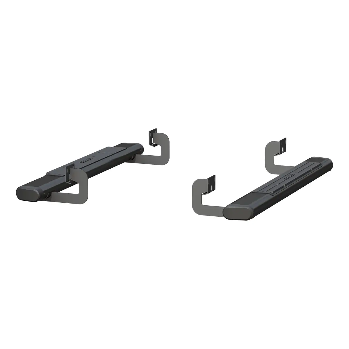 Aries 4445017 53-Inch Oval Black Aluminum Nerf Bars, Select Ford F-150 1