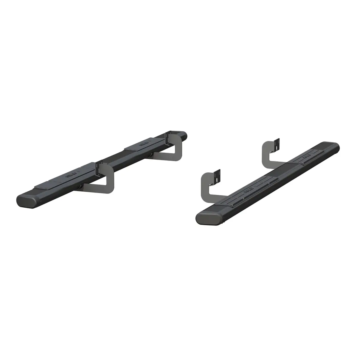 Aries 4445020 91-Inch Oval Black Aluminum Nerf Bars, Select Ford F-150 1