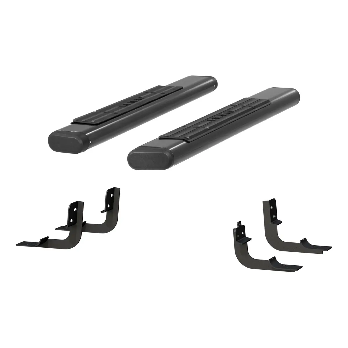 Aries 4445043 53-Inch Oval Black Aluminum Nerf Bars, Select Ram 1500, 2500, 3500 1