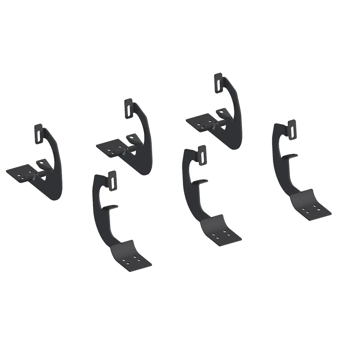 Aries 4490 Mounting Brackets For 6-Inch Oval Nerf Bars, Sold Separately 1