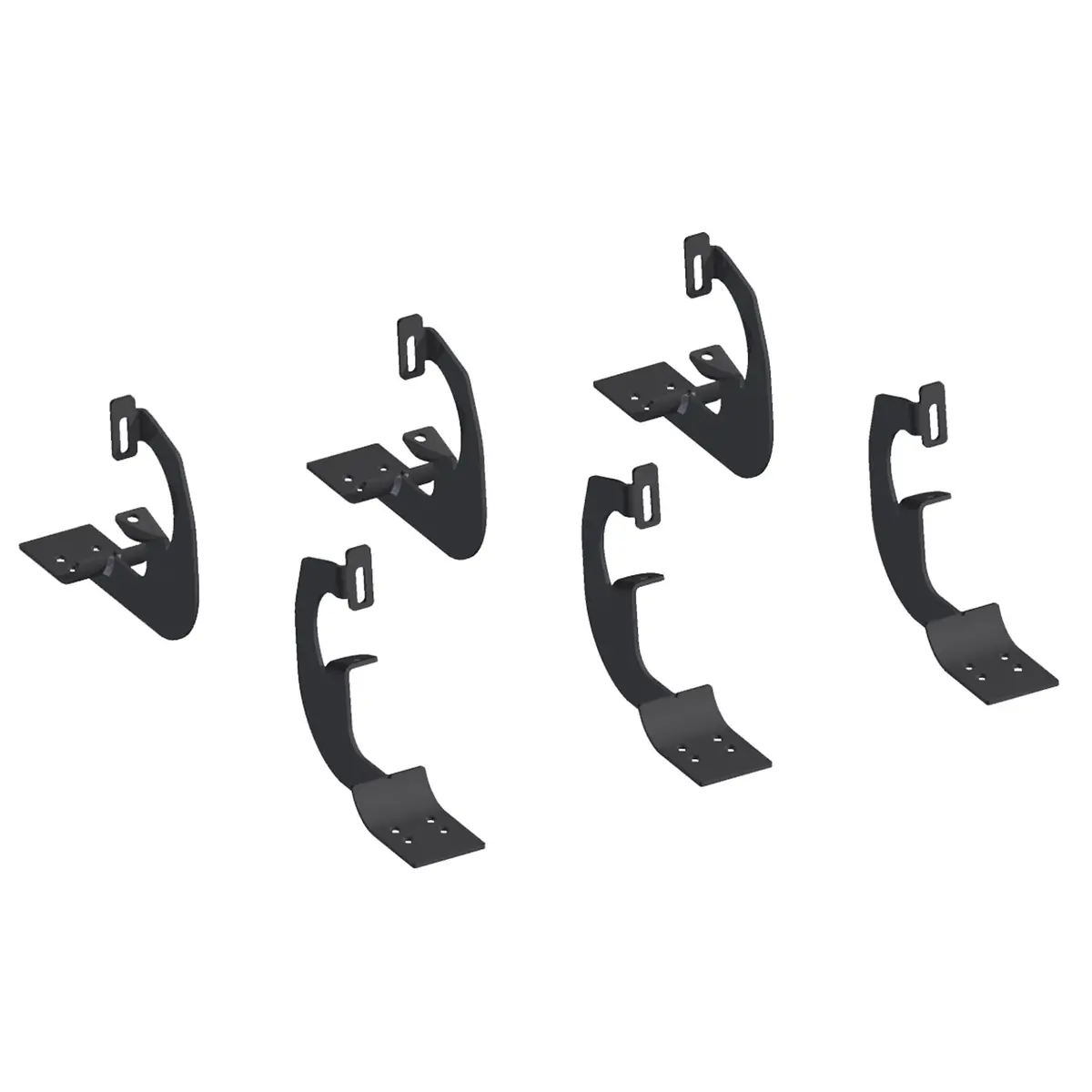 Aries 4493 Mounting Brackets For 6-Inch Oval Nerf Bars, Sold Separately 1