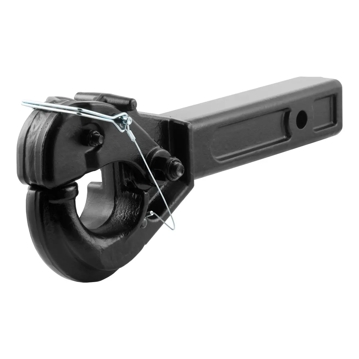 Curt 48005 Pintle Hook Hitch For 2-Inch Hitch Receiver, 10,000 Lbs., Fits 2-1/2-Inch Lunette Ring 1