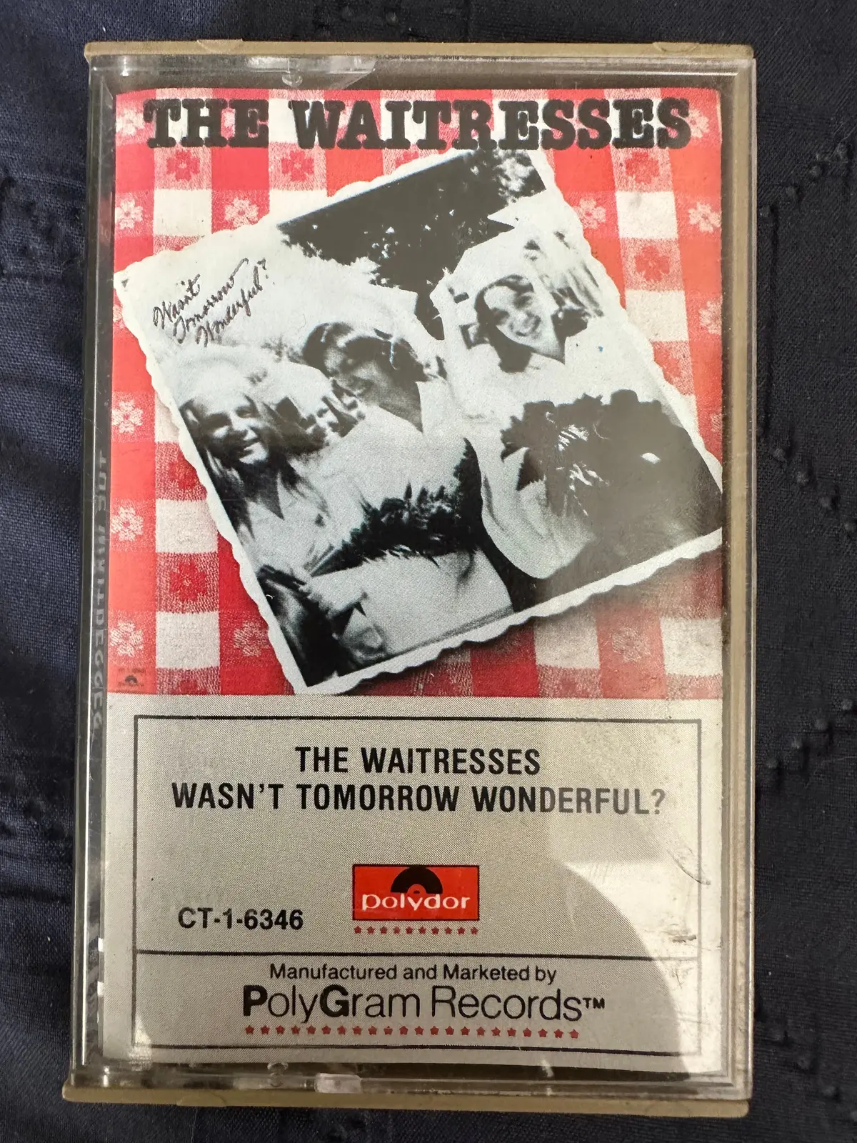 The Waitresses - Wasn't Tomorrow Wonderful?  Cassette Tape - Used 1