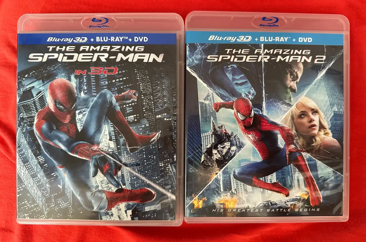 The Amazing Spider-Man In Part  One And Two 3D Blu-Ray Used 1